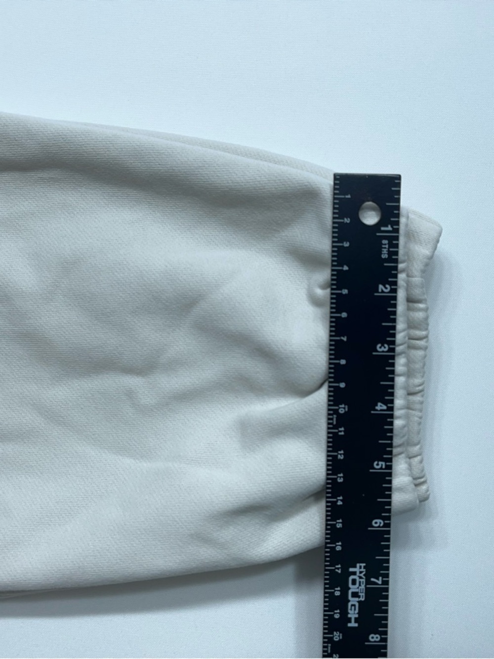 Lululemon Scuba MR Oversized Jogger Womens Size Medium LW5GLNS Bone White Heavy - Picture 8 of 16